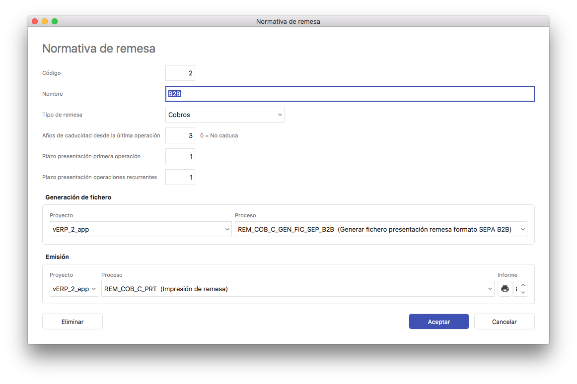 Normativas de remesas