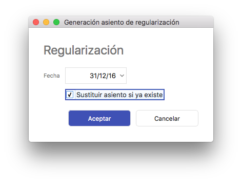 Regularización